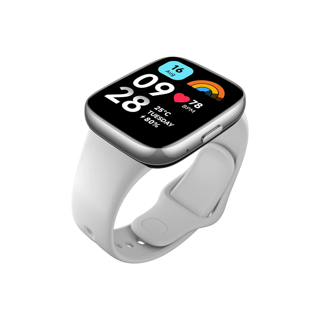 شاشة Redmi Watch 3 Active BT Calling مقاس 1.83 بوصة - رمادي بلاتيني شاشة Redmi Watch 3 Active BT Calling مقاس 1.83 بوصة - رمادي بلاتيني